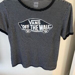 Vans Monochrome Striped Tee
